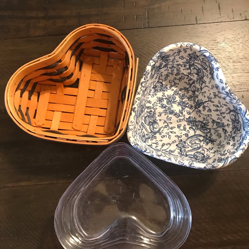 💙Longaberger Sweetheart Basket 💙